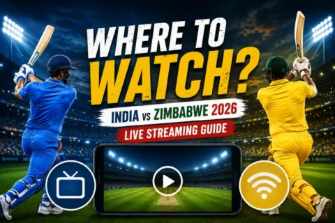 Where to watch? India vs Zimbabwe 2026 Live Streaming