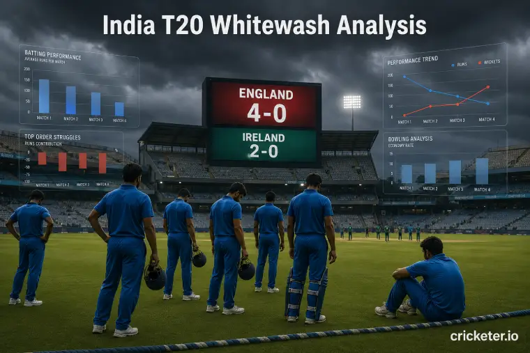 Who Is Really Responsible? India T20 Whitewash Analysis