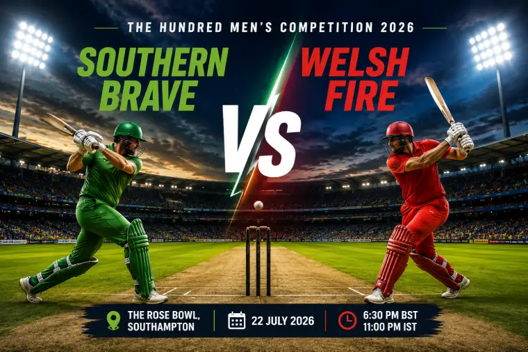 Will Brave win this? Southern Brave vs Welsh Fire 2nd Match