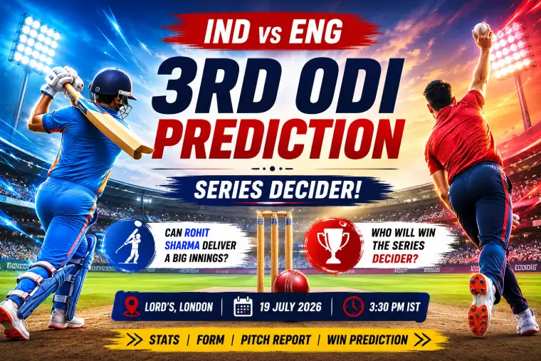 Will He Silence Critics? Rohit Sharma 3rd ODI Prediction